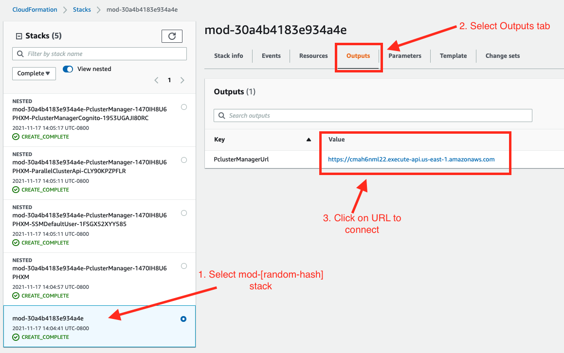 PCluster Manager Deployed